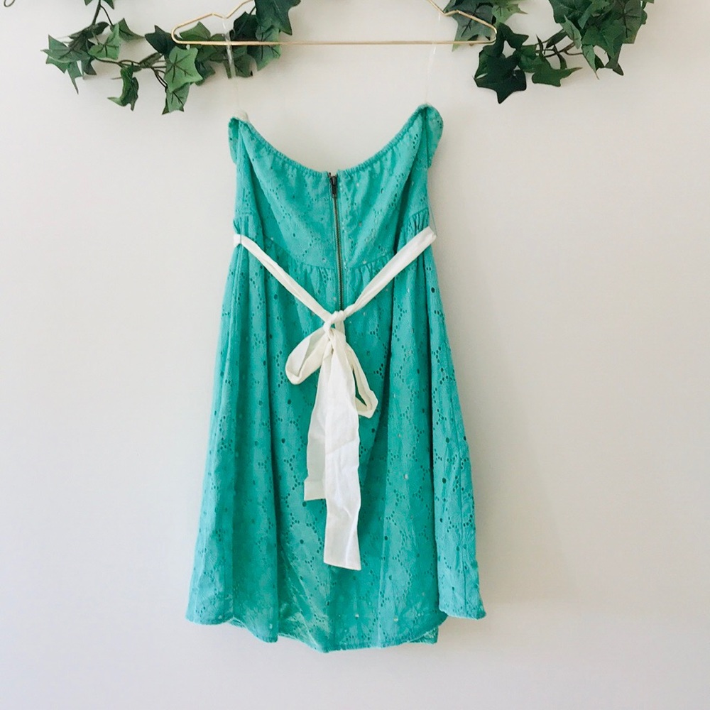 Strapless spring dress - Picture 4 of 4